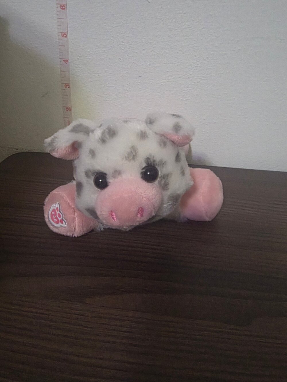 Build-A-Bear Workshop Spotted Pig Mini Beans plush toy